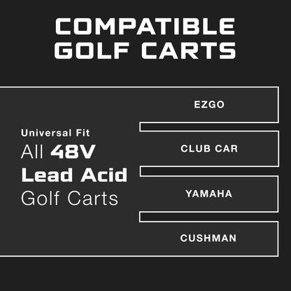 FORM 48 Volt Universal Onboard Golf Cart Battery Charger - 48V Lead Acid - PRO VERSION